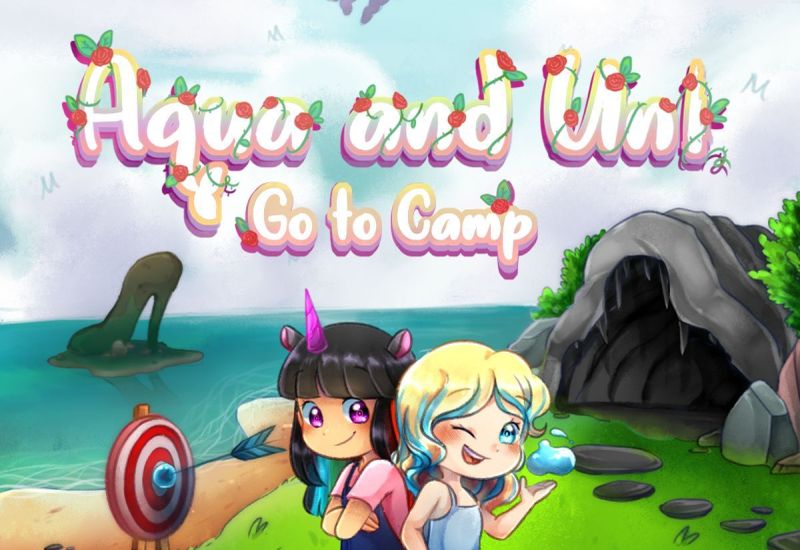 Aqua and Uni Go To Camp by Lily-Isabella Logan